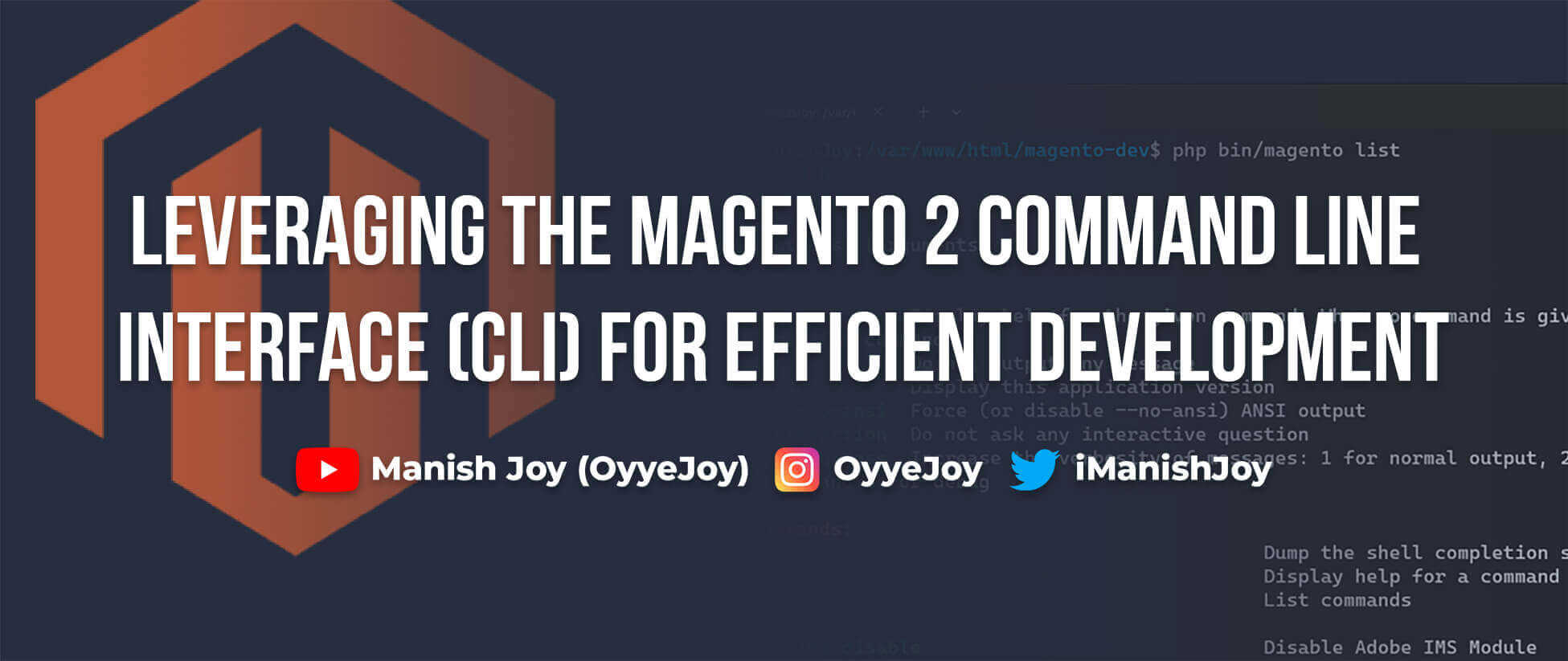 Leveraging the Magento 2 Command Line Interface (CLI) for Efficient Development